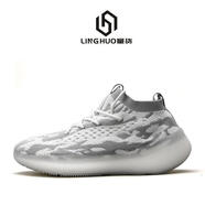 洛皮思（LUOP I S I）2022夏季新款椰子鞋男350v2男鞋運(yùn)動(dòng)鞋子女潮鞋休閑跑步鞋 男白色 45