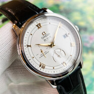 【二手99新】歐米茄(OMEGA)碟飛系列 39.5mm簡(jiǎn)約大表盤男士自動(dòng)機(jī)械腕蝶飛瑞表十大品牌鐘表 動(dòng)儲(chǔ)白盤金針424.13.40.21.02.002