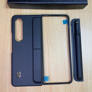 三星原裝w23心系天下Z Fold4手機(jī)殼帶原裝Spen手寫(xiě)筆支架筆槽官方 心系天下款【黑色】帶原裝Spen筆 三星W23 5G