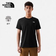北面（The North Face）速干T恤男戶外運(yùn)動(dòng)舒適吸濕排汗速干衣短袖 JK3 S/165