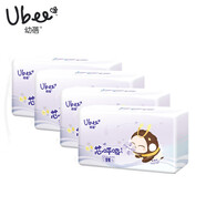 幼蓓（Ubee）芯呼吸系列 拉拉褲 短褲式拉拉褲 尿不濕 柔軟親膚 輕薄透氣 樂友 L 1包 44片 *4包