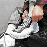 耐克（NIKE）男女鞋Air Foamposite Pro噴泡潮流時尚炫酷運動籃球鞋 624041-103奶白噴泡 39