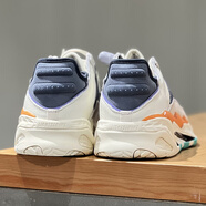 阿迪達(dá)斯 （adidas）休閑鞋男鞋2025秋季新款三葉草運(yùn)動鞋老爹鞋減震跑步鞋GY8567 ID4087元祖灰白藍(lán)橘 42