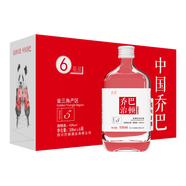 喬巴純糧食濃香白酒108ml*6瓶整箱禮盒裝42度固態(tài)法口糧酒小瓶酒 42度 108mL 6瓶 禮盒裝