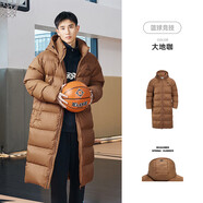 準(zhǔn)者運(yùn)動(dòng)羽絨服男冬季長(zhǎng)款戶外保暖加厚鴨絨黑色運(yùn)動(dòng)休閑連帽情侶外套 大地咖 【常規(guī)款】 2XL (185) 常規(guī)款245G充絨量