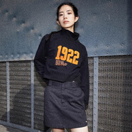 dickies874款小LOGO女士半身裙 休閑百搭 女裙 DK013140 Y 黑色 M （27）