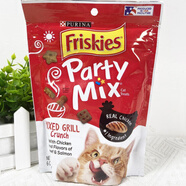普瑞納（PURINA）美國Purina普瑞納Friskies喜躍貓咪零食喜悅松脆餅潔齒餅70g美版 雞肉牛肉三文魚-170g 0g 具體重量看選項(xiàng)