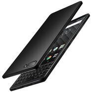 翎聽(tīng)適用黑莓keyone/KEY2手機殼  two/key1外殼保護套全包磨砂防摔男軟殼女超薄全透明硅膠氣囊四角殼 黑莓key1-黑色手機殼【單殼】
