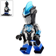 方橙奧特曼歐布捷德羅索積木哥斯拉怪獸咸蛋超人人仔迪迦男孩玩具 PG2116布魯