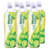 屈臣氏（Watsons） 青檸飲料濃漿/屈臣氏檸檬飲料濃漿 750ml 預(yù)調(diào)酒 青檸濃縮汁 750mL*6瓶