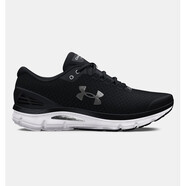 安德瑪（Under Armour）男鞋運(yùn)動(dòng)鞋Charged Gemini跑鞋輕便透氣網(wǎng)眼舒適減震夏季晨跑鍛煉 Black / White黑白 42.5 =9