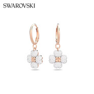 施華洛世奇（SWAROVSKI）  LATISHA 耳飾 四葉草女 白色 5636517