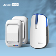 海得曼（advent）E-581P 夜燈款無線門鈴家用無線老人呼叫器 （二按鍵一響鈴）