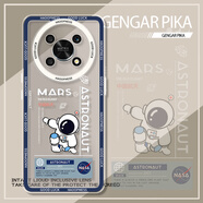 小寸心榮耀X30手機殼榮耀X20/SE保護套30I全包防摔新款潮牌透明天使眼卡通宇航員軟殼 【中國航天】 榮耀X30I/榮耀X8