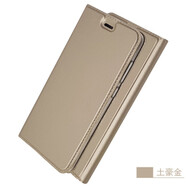 淘星 三星s8手機(jī)殼S8+翻蓋式皮套Galaxy sm-G9500防摔保護(hù)全包邊商務(wù)男女插卡錢(qián)包外殼 土豪金 S7/G9300/G9308/G930A