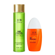 佳雪SPF26防曬+柔膚水/SPF26防曬+爽膚水 組合 防曬到期日2026年4月 SPF26防曬50g+保濕爽膚水 200ml