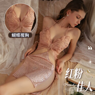 曼煙 情趣內(nèi)衣 性感睡衣房事開陰漏乳高檔法式唯美睡裙夫妻刺激金9526