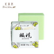 匯美舍橄欖柔潤香薰皂100g 溫和清潔手工皂洗手洗臉沐浴皂 橄欖柔潤香薰皂/100g