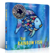 彩虹魚 英文原版 The Rainbow Fish 紙板書 1993年凱特格林納威獎