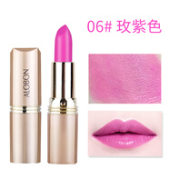 雅邦金管口紅持久不易脫色不易沾杯非保濕滋潤(rùn)唇膏學(xué)生粉嫩不干口紅筆 06#玫紫色