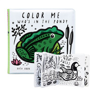 誰在池塘里 英文原版 Colour Me Who's in the Pond? 防水浴室書