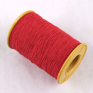 潘蘭德0.5mm高彈力絲縫紉線(xiàn)細橡皮筋毛衣領(lǐng)口有松緊繩縫衣服耐用收口帶 紅色