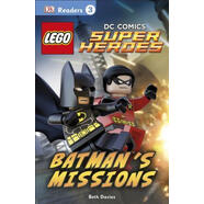 DK Readers L3: LEGO DC Comics Super Heroes: Batm DK讀者L3：樂高DC漫畫超級英雄：蝙蝠 進口原版 英文