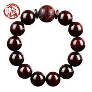 今古樓精雕手工款小葉紫檀手串15mm正宗野生高密老料男女佛珠木手鏈 手工精雕：蝙蝠款15mm