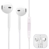暢尼 耳機有線半入耳式運動適用重低音蘋果平板電腦華為小米榮耀VIVO魅族OPPO魅藍紅米IQOO游戲運動k歌 白色3.5mm圓孔接口 蘋果6/6s/iPhone6 Plus/A1524