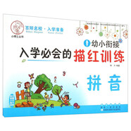小博士叢書：幼小銜接入學(xué)必會(huì)的描紅訓(xùn)練 拼音