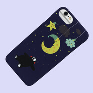 酷MA萌熊本熊蘋(píng)果iPhone7plus防摔手機殼手機保護套男女同款-深藍色