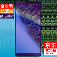 易京（YJING） 堅(jiān)果pro2鋼化膜藍(lán)光全屏手機(jī)保護(hù)貼膜 適用于錘子堅(jiān)果pro2 全屏幕紫藍(lán)光膜鋼化前膜(2片裝)+碳纖后蓋膜