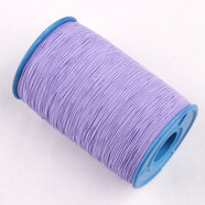 潘蘭德0.5mm高彈力絲縫紉線(xiàn)細橡皮筋毛衣領(lǐng)口有松緊繩縫衣服耐用收口帶 淺紫色