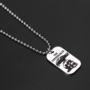 竺戈靚韓版毛衣鏈男潮人吊墜嘻哈復古時(shí)尚學(xué)生個(gè)性衣服配飾長(cháng)款項鏈 鷹爪鬼頭