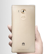 huawei 華為MATE8手機(jī)殼原裝 百格紋理透明保護(hù)套 PC后蓋硅膠TPU防摔 后殼  透明TPU軟殼