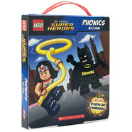 英文原版 Lego DC Super Heroes Phonics 樂(lè)高英雄自然拼讀12本