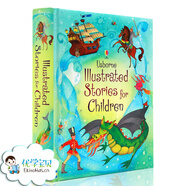 英文原版繪本 Usborne Illustrated Stories for Children 精裝插圖故事書合集 學(xué)生英語課外閱讀 親子共讀睡前故事書 全彩大開本