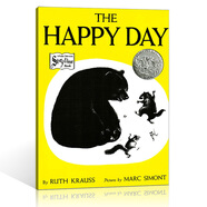 英文原版 The Happy Day 快樂(lè)的一天 凱迪克銀獎(jiǎng) 兒童繪本 送音頻