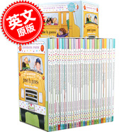 现货 朱尼琼斯校园日记英文原版 Junie B. Jones Complete 1-28册 Barbara Park巴巴拉帕克系列儿童文学章节桥梁书 Books in a Bus  7-12岁