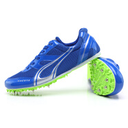 申亞申亞848中短跑男女中考田徑比賽訓練跑釘鞋學(xué)生運動(dòng)跑步釘子鞋 848藍色 38
