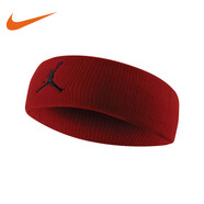 耐克（NIKE）Jordan飛人運(yùn)動(dòng)頭帶發(fā)帶網(wǎng)球籃球加寬吸汗帶 紅色JKN00605OS