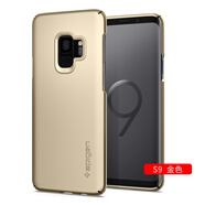 SPIGEN三星s9手機(jī)殼全包輕薄保護(hù)套硬外殼 適用于三星 Galaxy S9 S9小屏金色