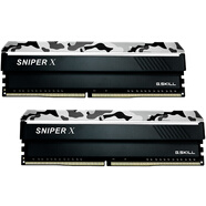 芝奇(G.SKILL) Sniper X 狙擊系列 DDR4 3600頻 16G(8Gx2)套裝 臺式機內存(海軍款)