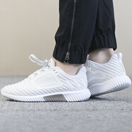 阿迪達斯 （adidas）女鞋跑步鞋秋季新款系列保暖輕便緩震運動(dòng)鞋舒適休閑鞋BB6590 CG2736 白/金標  38