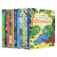 Usborne Peep Inside系列洞洞翻翻書 偷偷看里面6冊(cè) 英文原版兒童早教啟蒙