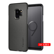 SPIGEN三星s9手機(jī)殼全包輕薄保護(hù)套硬外殼 適用于三星 Galaxy S9 S9小屏石墨灰