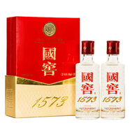 瀘州老窖 國窖1573 濃香型 白酒 52度50ml*2瓶 禮盒裝 (防偽查詢(xún)隨機附帶)