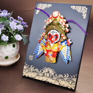 燕云州京劇臉譜擺件北京紀念品中國風特色禮品小禮物送老外事出國手工藝 美猴王+禮品袋