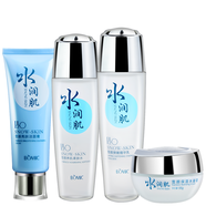 柏美姿經(jīng)典國(guó)貨水潤(rùn)肌雪顏補(bǔ)水護(hù)膚品深層潤(rùn)養(yǎng)肌膚中年送媽母親節(jié)禮物 潔面+水+乳液+霜