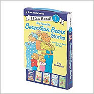 貝貝熊5冊盒裝 My Favorite Berenstain Bears Stories I Can Read Level 1 進口原版 英文